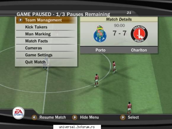 fc porto (quaresma) - charlton (satanel)
     7             7


meci de ~ rezultate etapa 3 ~