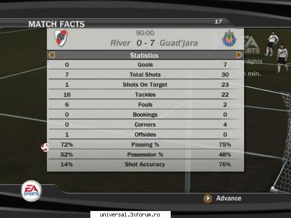 river plate (butuk) - (guta) 0-7 ~ rezultate etapa 14 ~