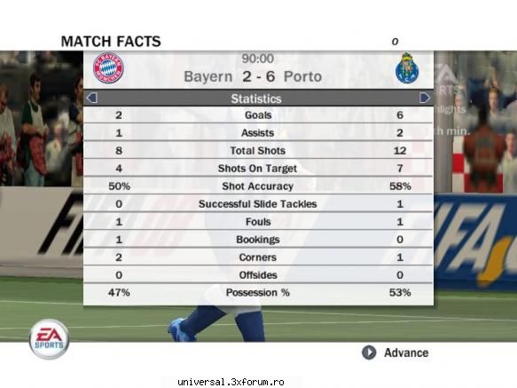 bayern                           2    -    6 ~rezultate etapa vii~