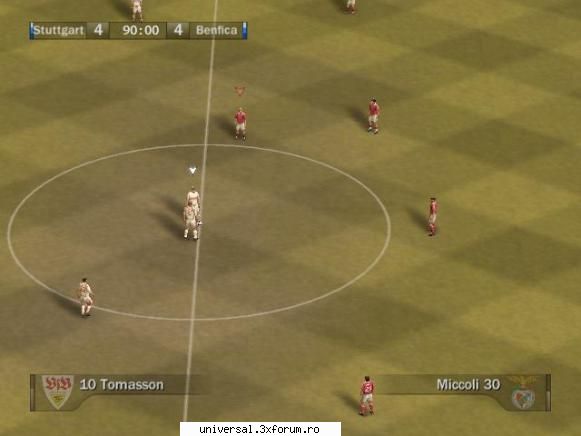 rezultate grupa stuttgart (lolo) benfica (danny) 4-4