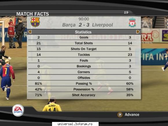 rezultate etapa barcelona -&nbsp; liverpool &nbsp; &nbsp; &nbsp; &nbsp; &nbsp; &nbsp; &nbsp; &nbsp;