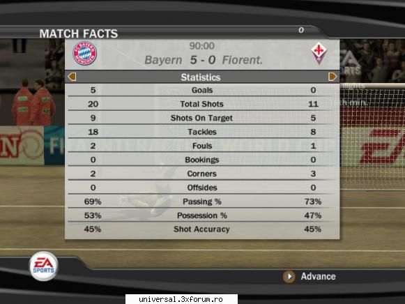 bayern munich (shobo) - fiorentina               5                -          0 ~ rezultate etapa