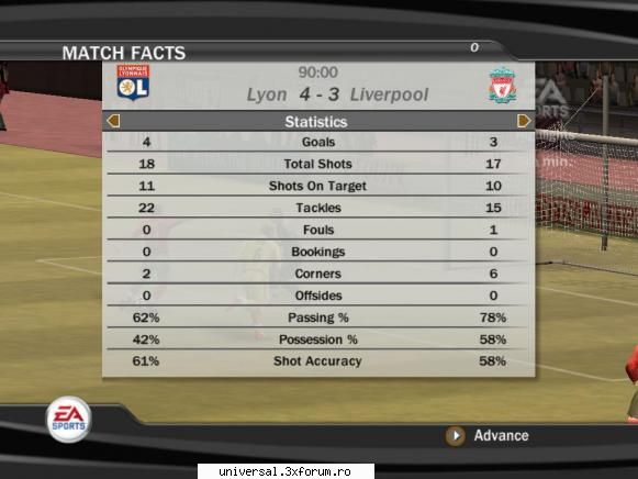 lyon (syca)  �  liverpool (mr.eko)

                 4 - 3      ...super meci

  ;) ~ program