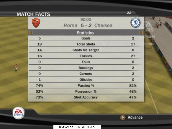 rezultate etapa xxv roma chealse &nbsp; &nbsp; &nbsp; 5&nbsp; &nbsp; &nbsp; -&nbsp; &nbsp; &nbsp;