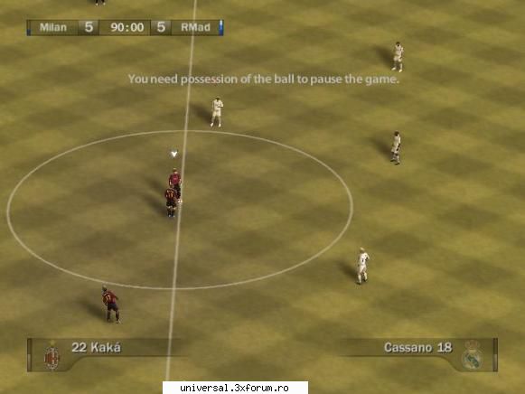 rezultate etapa xxiv milan (neaga) real madrid (danny) 5-5&nbsp;